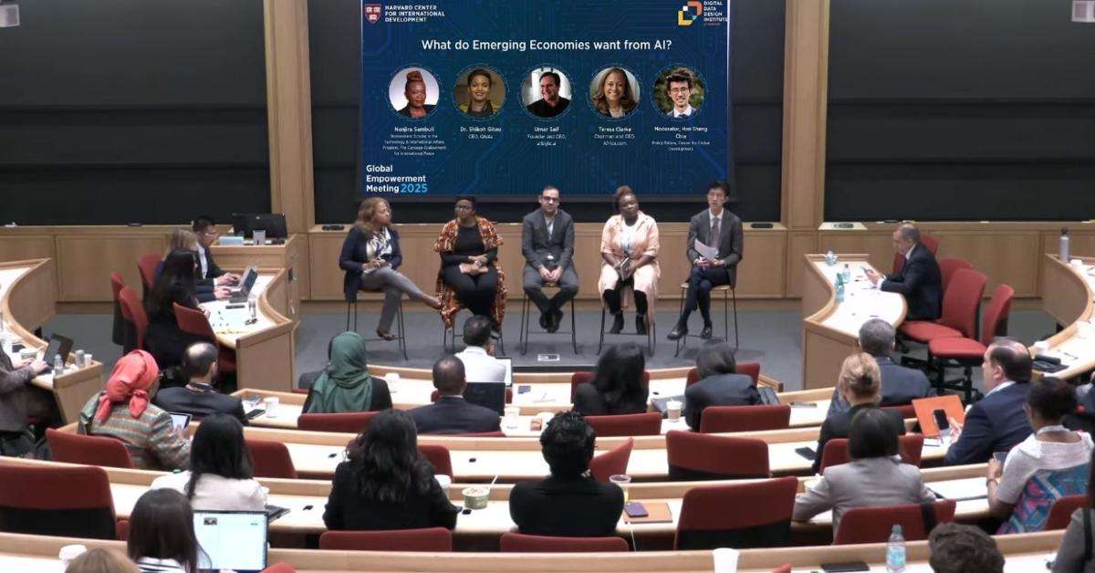 What Do Emerging Economies Want From AI? gem2025 PANEL