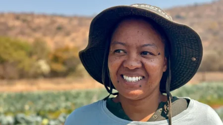 Farmer Kelebogile Mosime