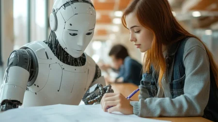 AI Cheating Cases Pile Up at South African Universities as Institutions Struggle to Respond robot student 123rf