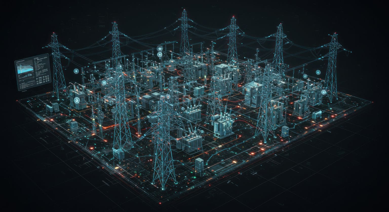 USP&E abstract cityscape illustration
