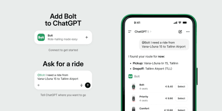 South African users can now request a Bolt ride through ChatGPT by installing the Bolt ChatGPT plugin, available wherever Bolt operates. image(1)