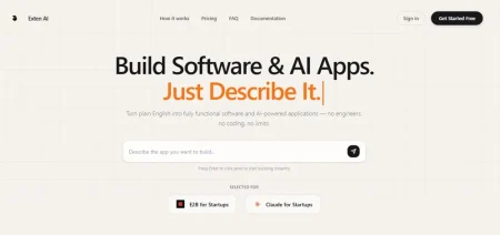 Exten AI Is Building the Backend That Prompt-to-App Tools Skip Exten AI